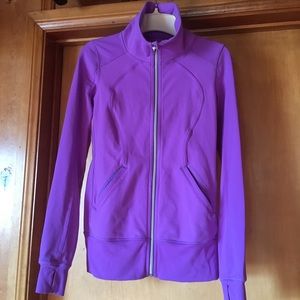 Lululemon Purple zipup sweater